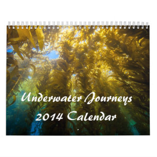 Mural Calendrier sous-marin des voyages 2014