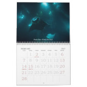 Mural Calendrier sous-marin d'espèce marine de 2012 (Feb 2027)