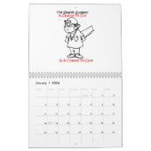 Mural Calendrier spastique de chirurgien (Jan 2026)