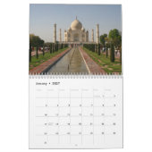 Mural calendrier taj mahal 18 mois (Jan 2027)