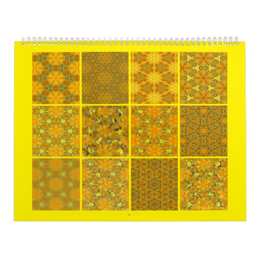 Mural Calendrier Teddy Bear Sunflower (Protection)