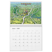 Mural Calendrier Texas (Mar 2027)