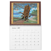 Mural Calendrier Tiki de Tucker (Jan 2027)