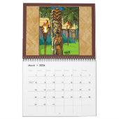Mural Calendrier Tiki de Tucker (Mar 2026)