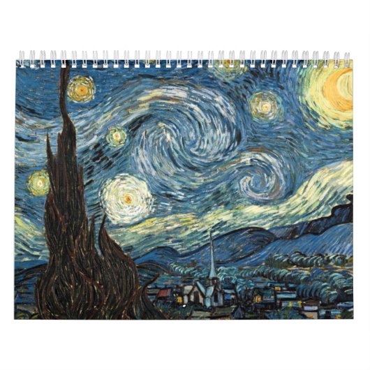 Mural Calendrier Van Gogh (Protection)