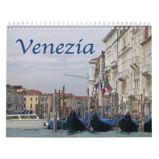 Mural Calendrier Venise Italie (Protection)