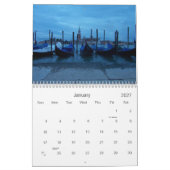 Mural Calendrier Venise Italie (Jan 2027)