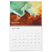 Mural Calendrier VI de fractale (Mar 2027)