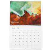 Mural Calendrier VI de fractale (Mar 2026)