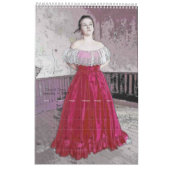 Mural Calendrier victorien des principaux 2016 (Jan 2027)