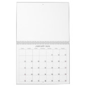 Mural Calendrier vide (Jan 2026)