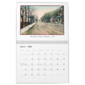 Mural Calendrier vintage (Mar 2027)
