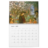Mural Calendrier vintage 2015 (Mar 2027)
