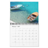Mural Calendrier Voyage, Photos Architecture (Feb 2027)