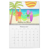 Mural Calendrier Wave Watchers (Feb 2027)