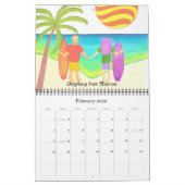 Mural Calendrier Wave Watchers (Feb 2026)