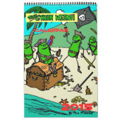 Mural Calendrier Weenii 2015 Vert (Protection)