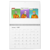 MURAL CALENDRIER ZIPPY 2017 (Jan 2027)