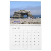 Mural Californie - Calendrier (Jan 2026)