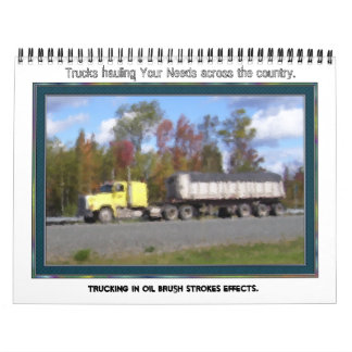 Mural Camionnage à travers le calendrier de pays