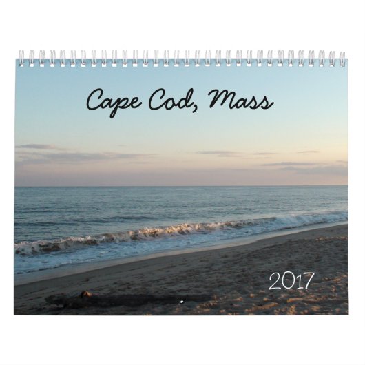 Mural Cape Cod, Calendrier de masse 2017 (Protection)