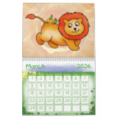 Mural Cartoon Animaux 2010 Calendrier (Mar 2026)