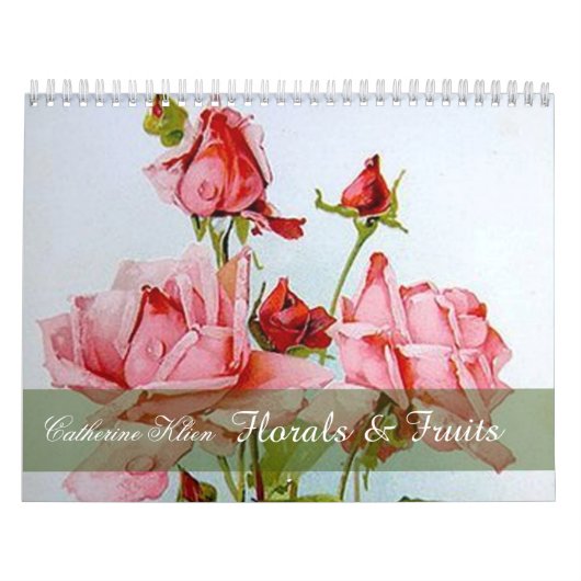 Mural Catherine Klein floral et calendrier de coutume de (Protection)