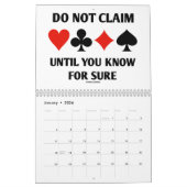 Mural Ce que vous entendez au calendrier du tableau 2014 (Jan 2026)