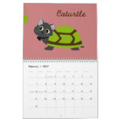 Mural Ce qui le calendrier de l'animal 2013 (Feb 2027)
