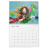 Mural C'est le calendrier du monde d'un rat (Jan 2027)