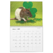 Mural C'est le calendrier du monde d'un rat (Mar 2027)