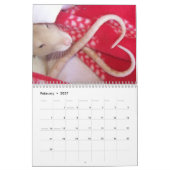 Mural C'est un calendrier 2016 du monde de rat (Feb 2027)