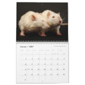 Mural C'est un calendrier du monde des rats (Jan 2027)