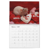 Mural C'est un calendrier mondial de Rat (Feb 2027)