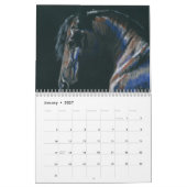 Mural Chevaux - calendrier 2015 (Jan 2027)