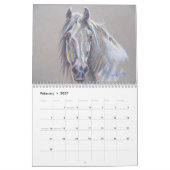 Mural Chevaux - calendrier 2015 (Feb 2027)