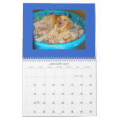 Mural chiens d'art, calendrier de chien, 2009 (Jan 2027)