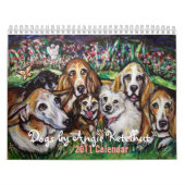 Mural Chiens par le calendrier d'Angie 2011 (Protection)