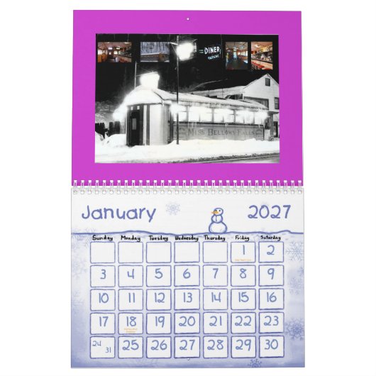 Mural chutes de soufflets, VT. calendrier (Jan 2027)