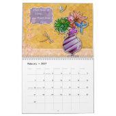 Mural Citation Inspirative du calendrier 2015 (Feb 2027)