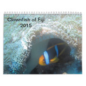 Mural Clownfish de calendrier des Fidji 2015 (Protection)