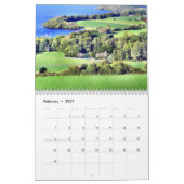 Mural Coeur de calendrier de l'Irlande (Feb 2027)