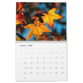 Mural Colonnes d'automne 2 Calendrier (Jan 2027)