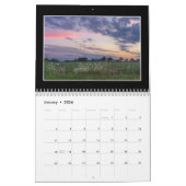 Mural Coucher du soleil dans le calendrier mensuel du (Jan 2026)