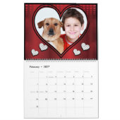 Mural Créez votre propre calendrier d'aventure de modèle (Feb 2027)