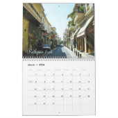 Mural Crète Grecque Calendrier des îles (Mar 2026)