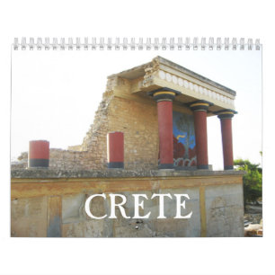 Mural Crète Grecque Calendrier des îles