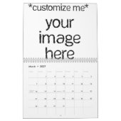 Mural Customisez votre propre calendrier de conception (Mar 2027)