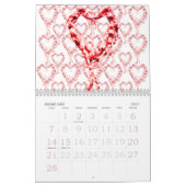 Mural Danse au cours de l'année : Calendrier 2015 (Feb 2027)