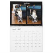 Mural Danse de chat - calendrier 2018 (Jan 2027)